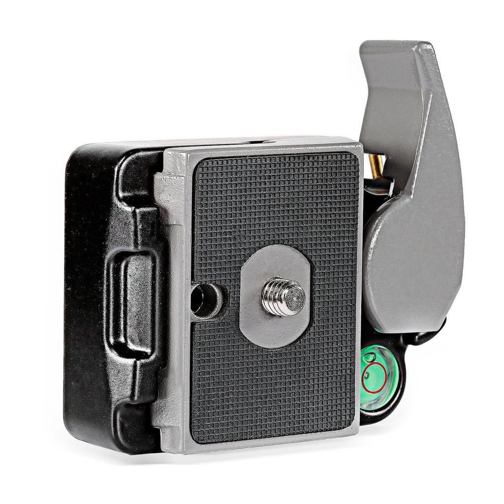 1/4 Quick Release Plate Clamp Adapter Mount for Manfrotto Tripod Ballhead"