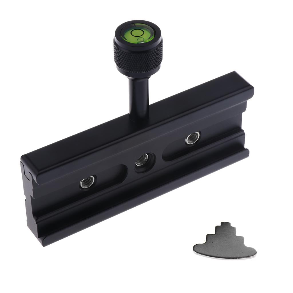 120mm Adapter Clamp Quick Release Plate 1/4'' 3/8'' Tripod for Arca SWISS