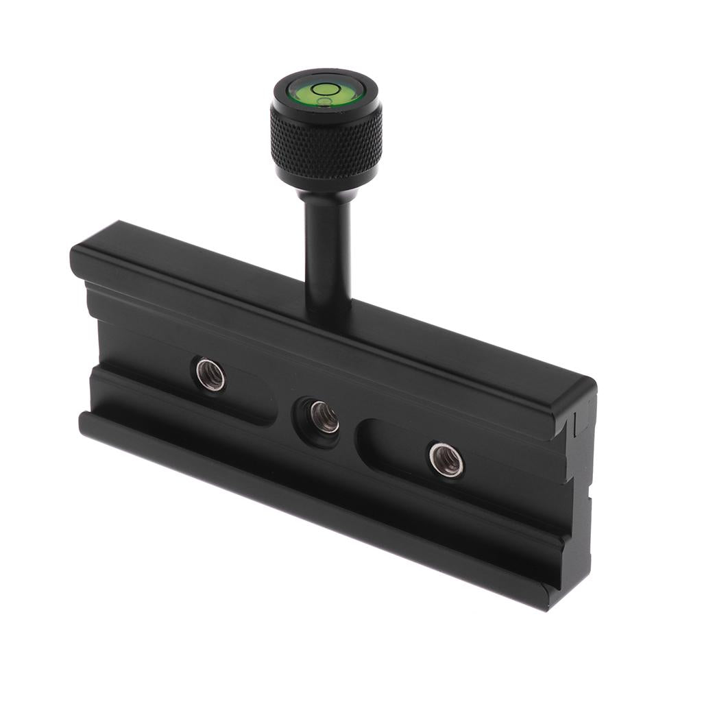 120mm Adapter Clamp Quick Release Plate 1/4'' 3/8'' Tripod for Arca SWISS