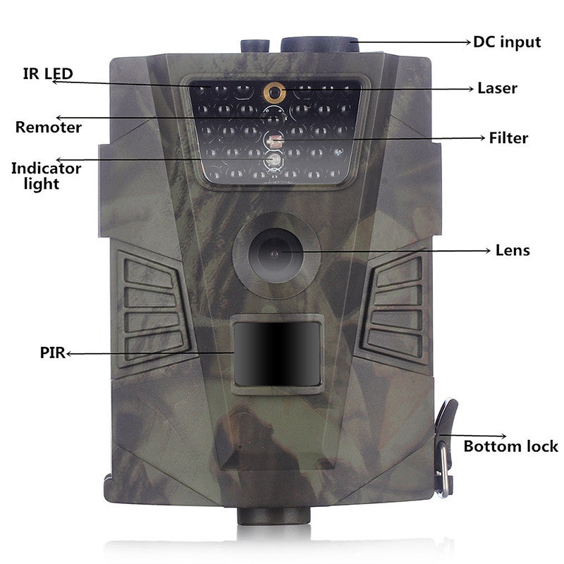 HT-001 Hunting Trail Camera 1080P Night Vision Wildlife Scouting Camera