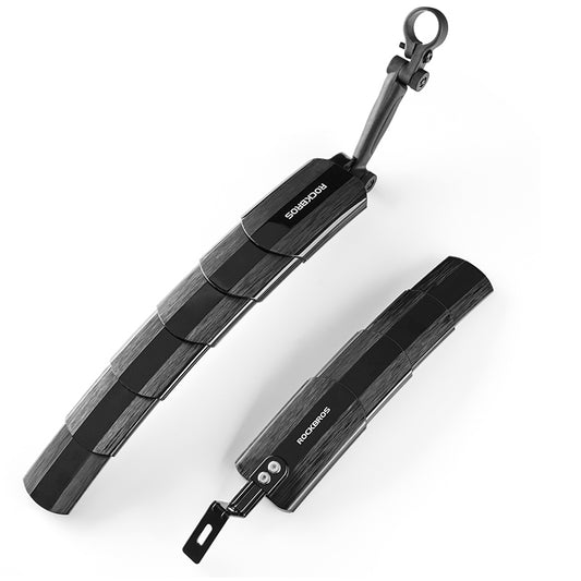 Rockbros FK-810 1 Pair Adjustable MTB Front and Rear Mudguards Retractable Bicycle Fender