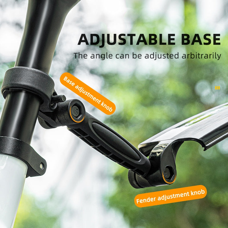 Rockbros FK-810 1 Pair Adjustable MTB Front and Rear Mudguards Retractable Bicycle Fender