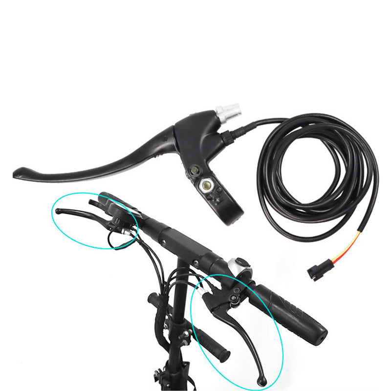 1 Pair for KUGOO M4 10inch Electric Scooter Aluminum Alloy Brake Level Handle Bar Replacement Set