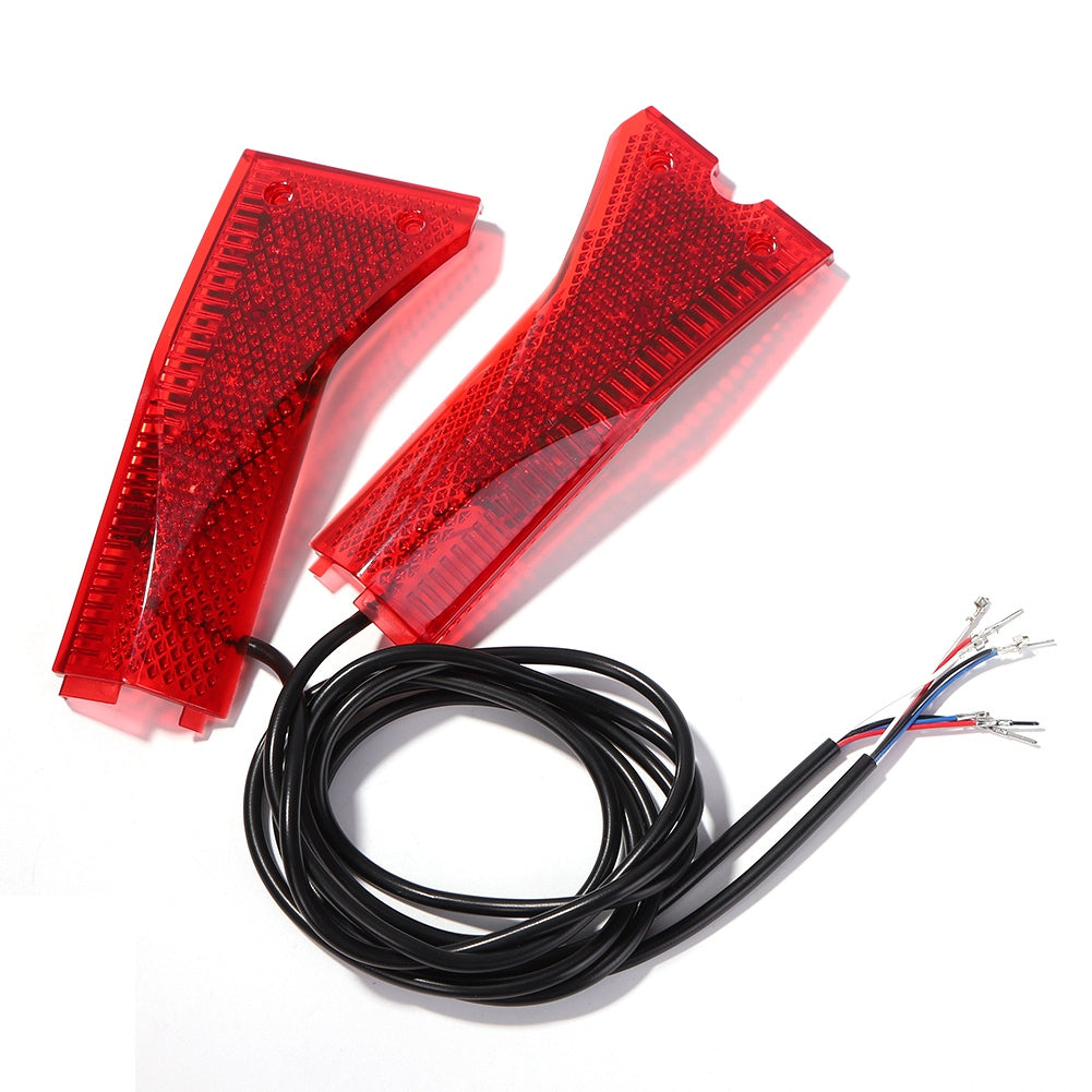 1 Pair for KUGOO 8inch Electric Scooter Left and Right Turn Signal Light Blinker Lamp Accessory