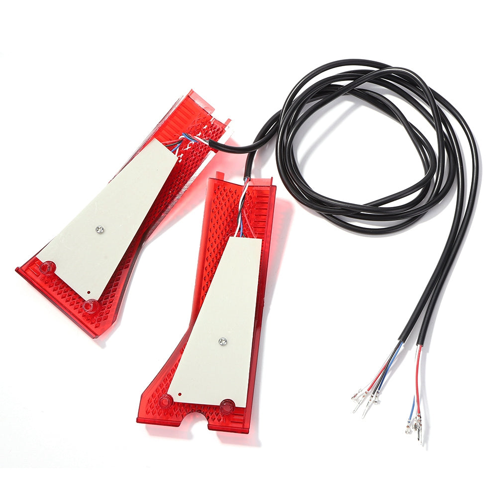 1 Pair for KUGOO 8inch Electric Scooter Left and Right Turn Signal Light Blinker Lamp Accessory