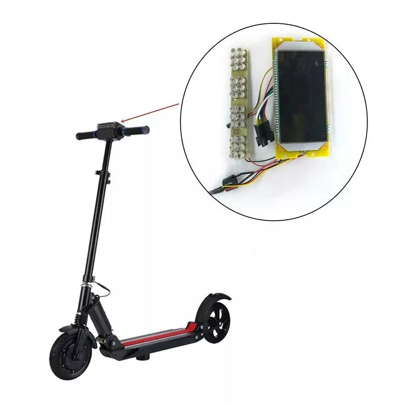 Uniqkart for KUGOO S1/S2/S3 Electric Scooter 36V LCD Display Panel 8 Inch Electric Scooter Replacement Accessories