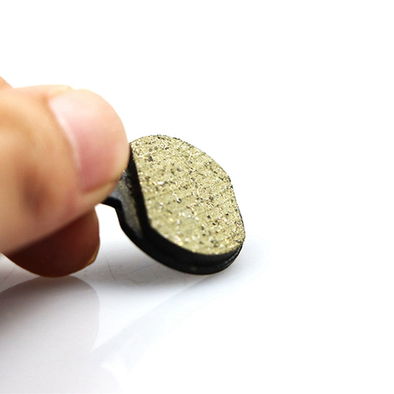 1 Pair Brake Pads Replacement Parts for KUGOO M4 10inch Electric Scooter Caliper Brake Disc Braking Parts - Black