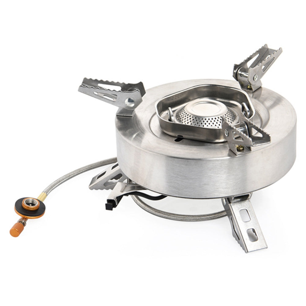 WSS-503 Portable Outdoor Camping Stove High Power Gas Burner Windproof Folding Cooking Stove