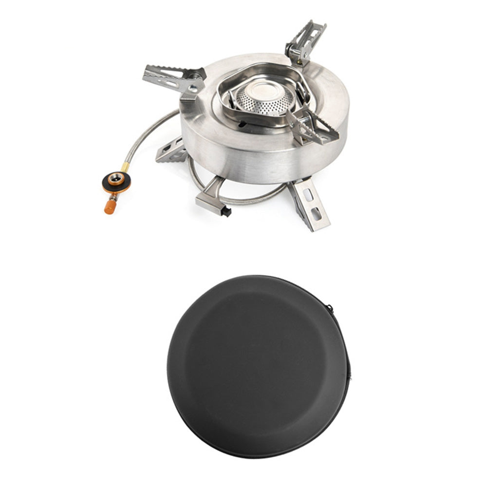 WSS-503 Portable Outdoor Camping Stove High Power Gas Burner Windproof Folding Cooking Stove