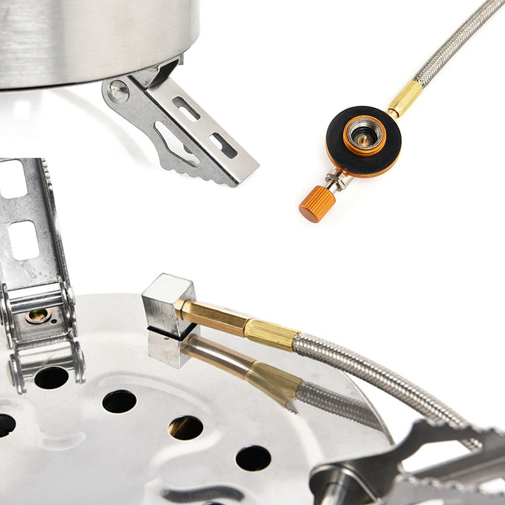 WSS-503 Portable Outdoor Camping Stove High Power Gas Burner Windproof Folding Cooking Stove