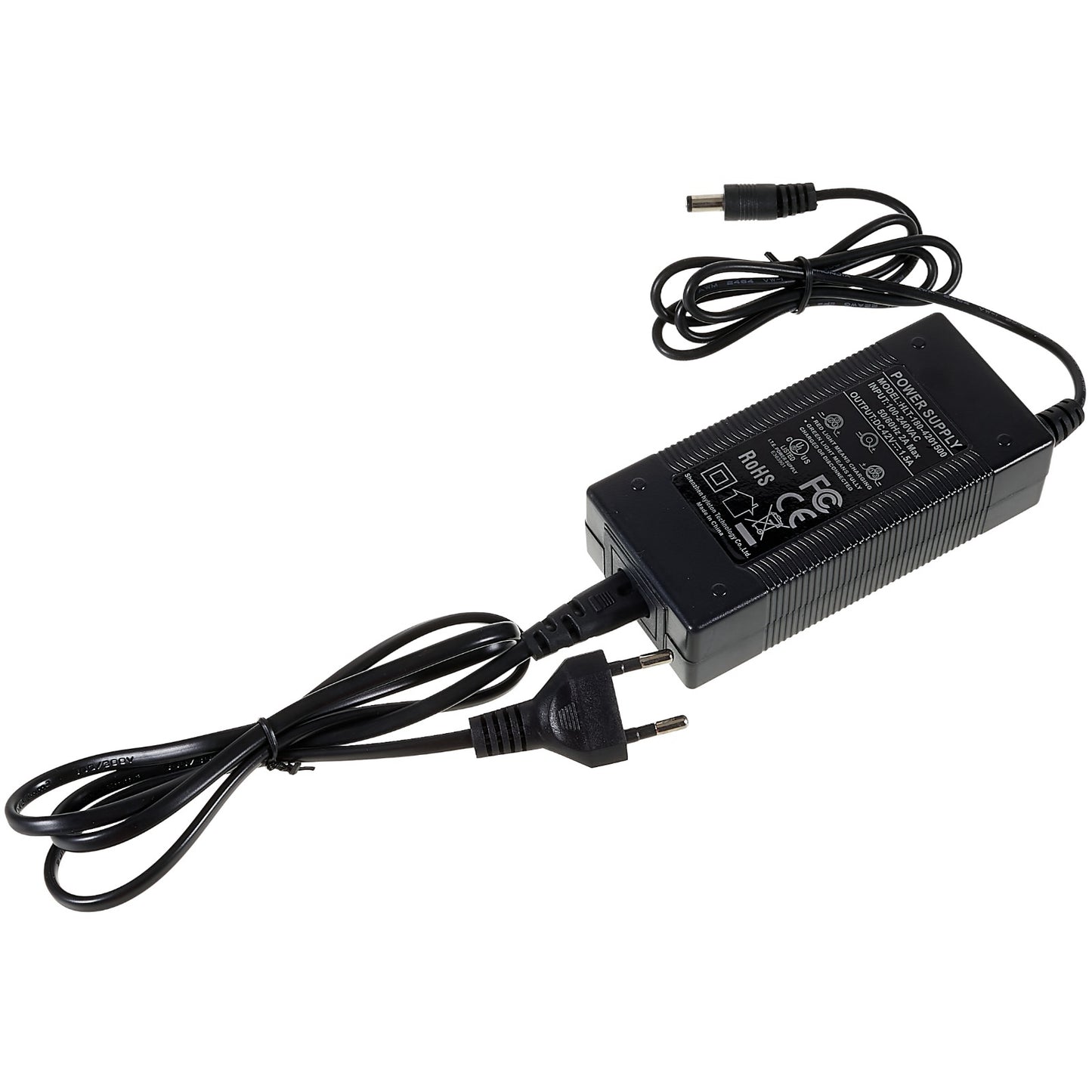 42V 2A Charger Universal Power Supply for KUGOO S1 S2 S3 8-inch Scooter - US Plug
