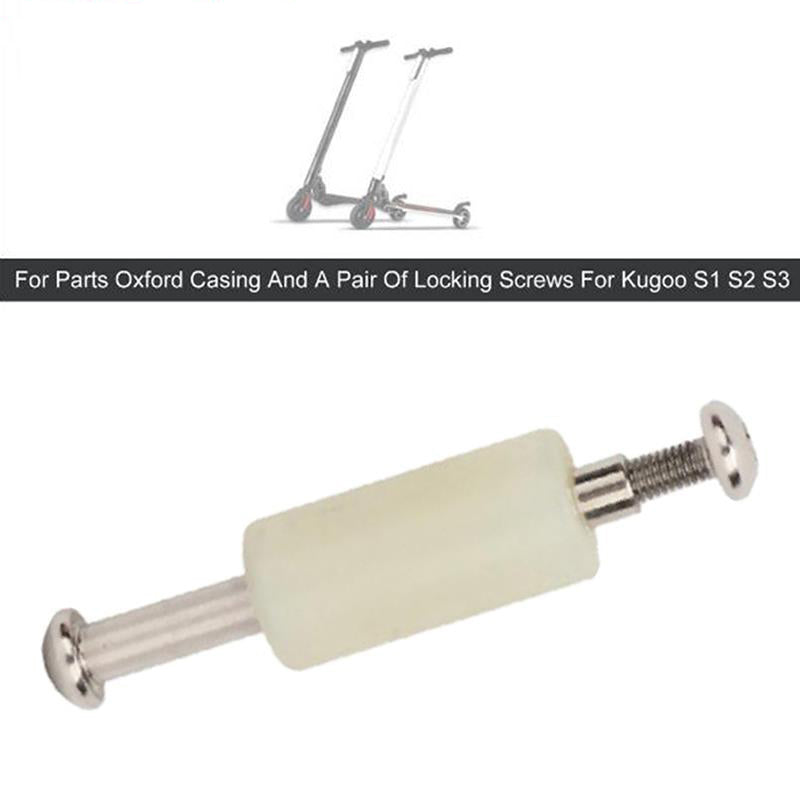 Uniqkart for KUGOO S1/S2/S3 8 Inch Scooter Assembled Screws Replacement Smart Cycling Parts with Cover