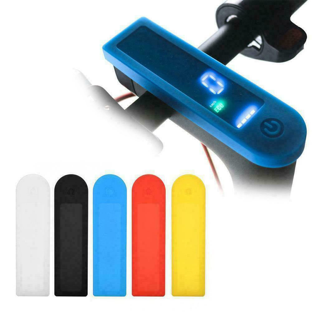 Uniqkart for Ninebot Max G30 Electric Scooter Waterproof Central Control Panel Silicone Cover Dash Board Protective Case - Black