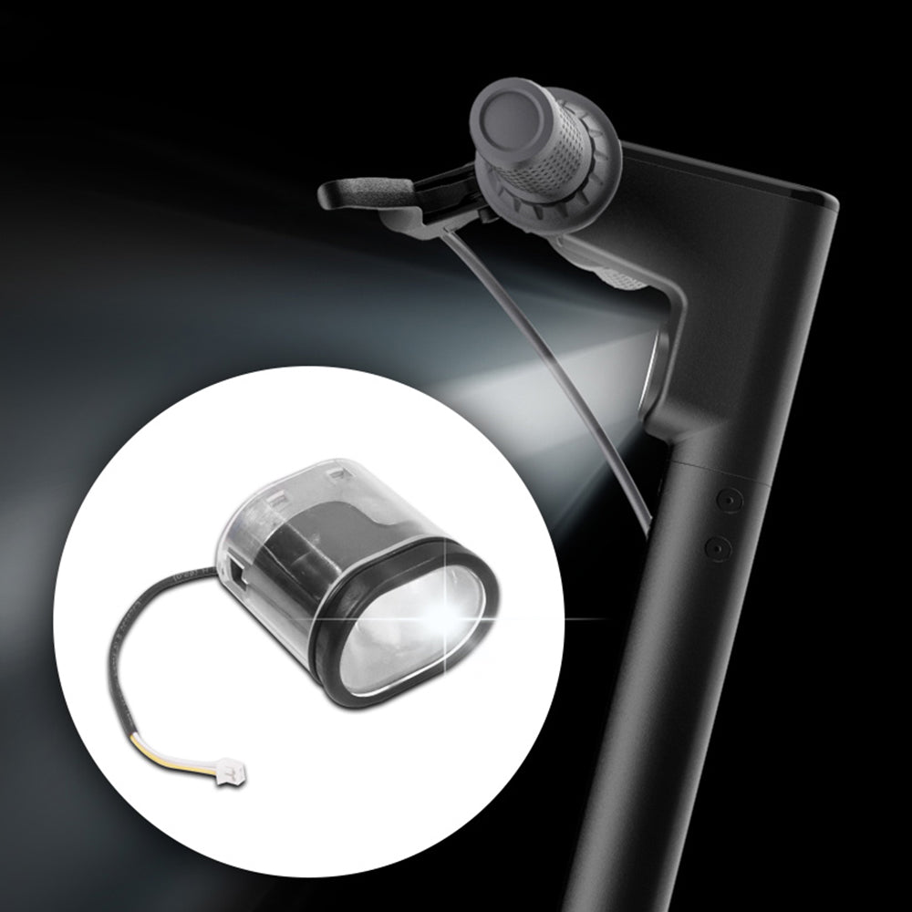 Scooter Headlamp Headlight Assembly Kit for Ninebot Max G30 Electric Scooter Front Lamp LED Light