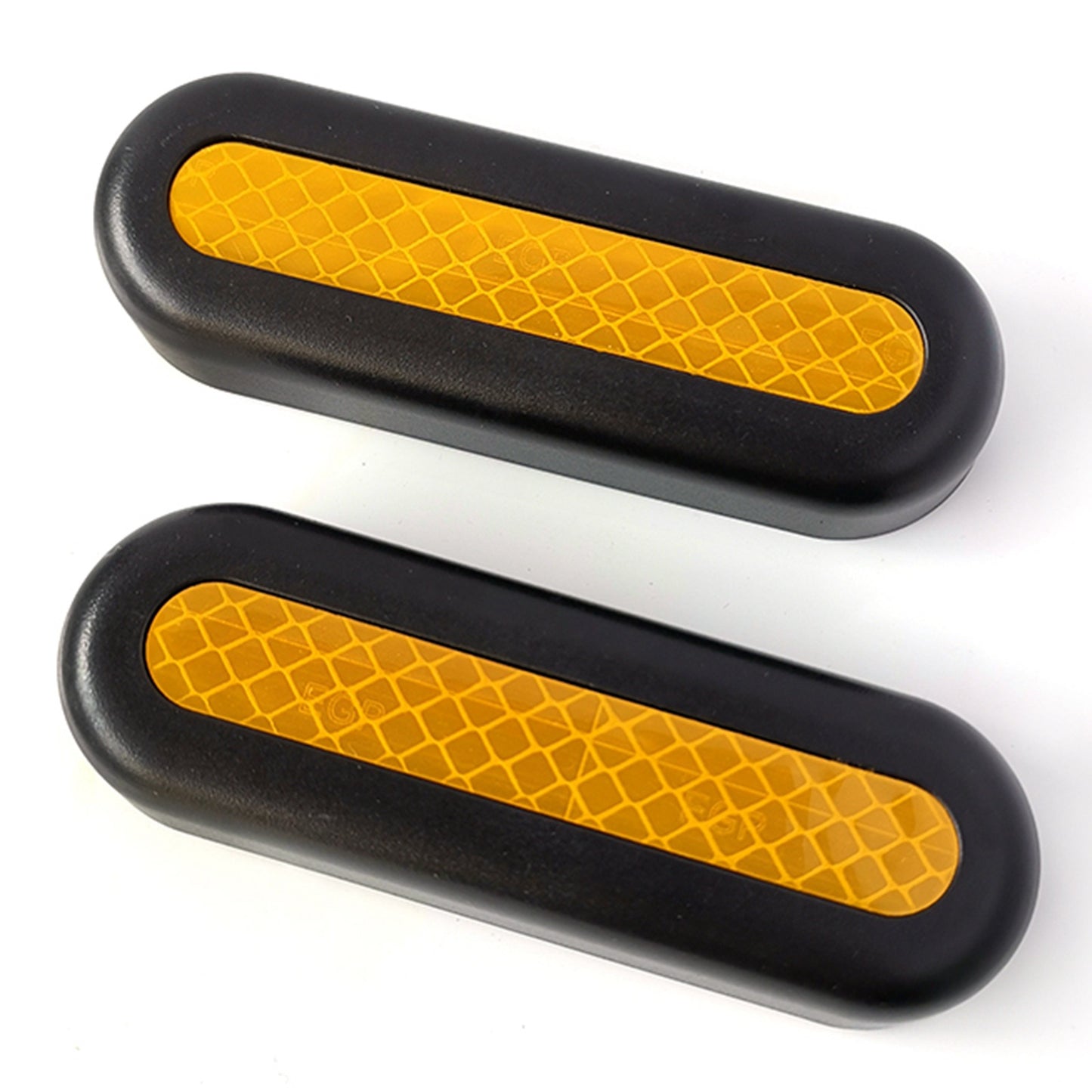 1 Pair Rear Fork Decorative Cover for Ninebot Max G30 Electric Scooter Rear Fender Mudguard Shield Cover - Yellow