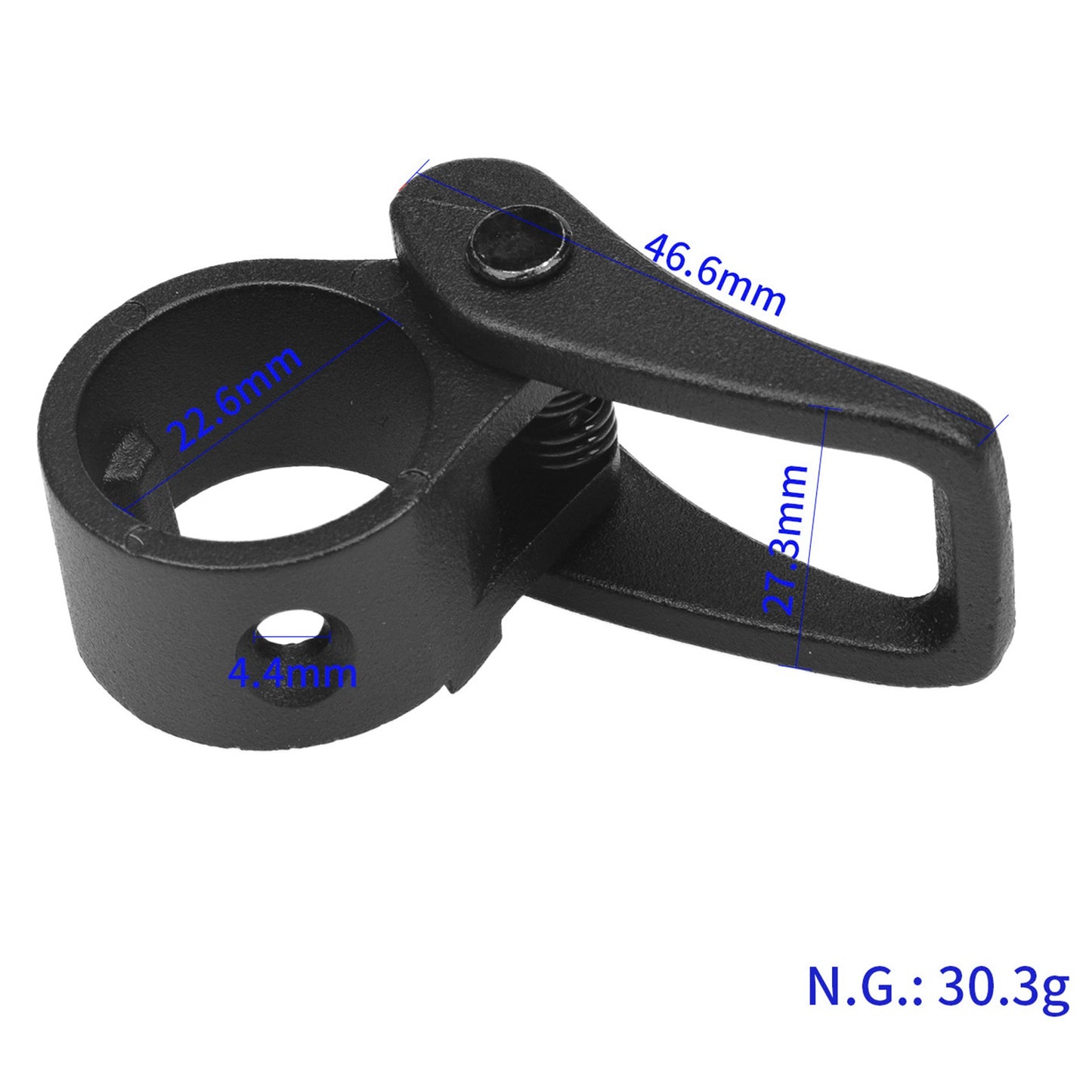 Uniqkart for Ninebot G30 Max Electric Scooter Ring Buckle Hanging Holder