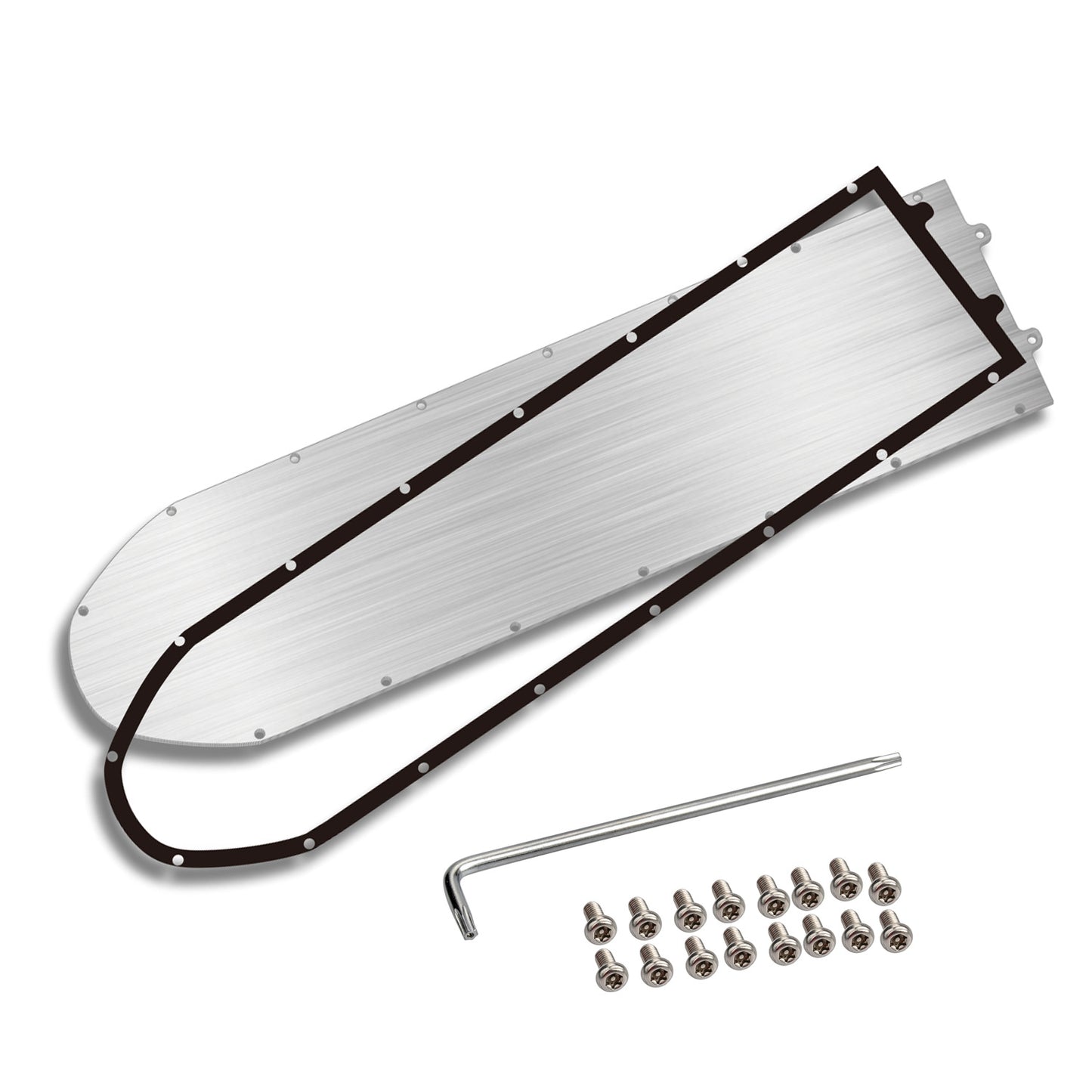 Uniqkart for Ninebot G30 Max Scooter Bottom Plate Stainless Steel Plate Baseboard Waterproof Seal Ring