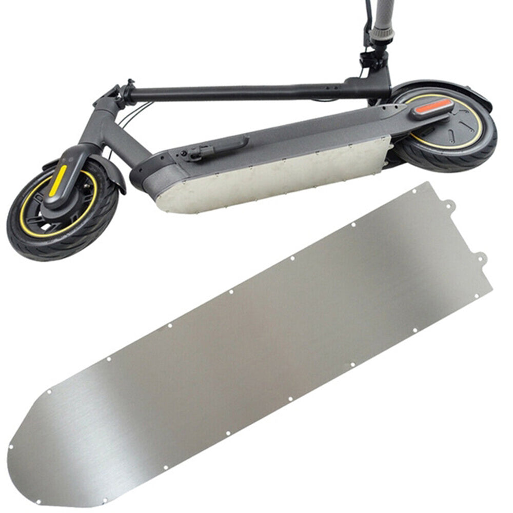 Uniqkart for Ninebot G30 Max Scooter Bottom Plate Stainless Steel Plate Baseboard Waterproof Seal Ring