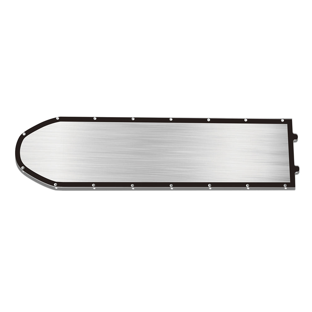 Uniqkart for Ninebot G30 Max Scooter Bottom Plate Stainless Steel Plate Baseboard Waterproof Seal Ring