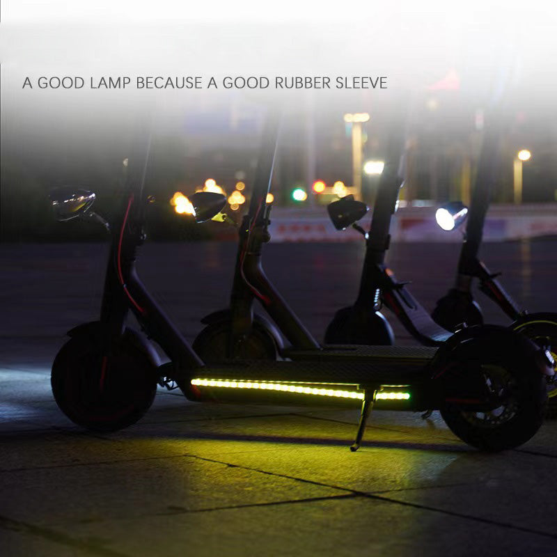 Uniqkart for Xiaomi M365 Electric Scooter High Bright LED Strip Light Battery Powered Colorful Light Rope