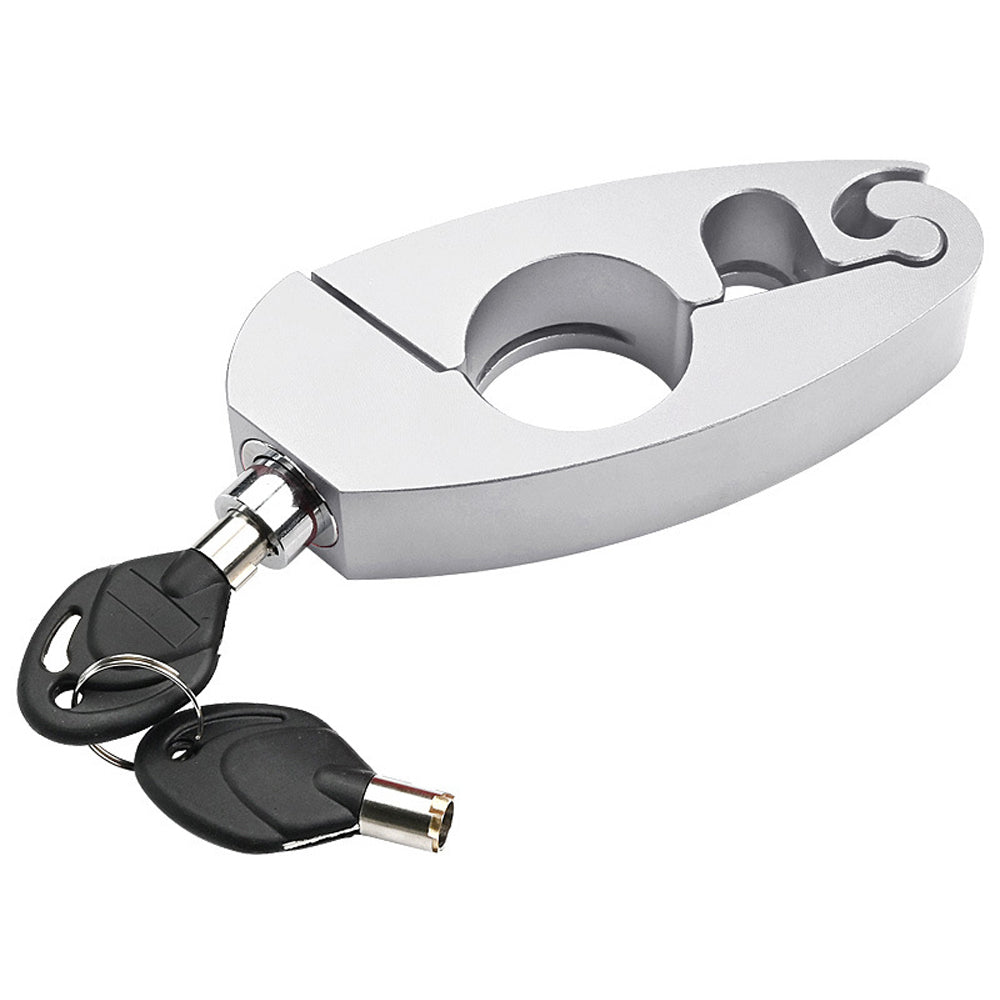 Uniqkart for Xiaomi M365 / Ninebot ES2 / ES3 / ES4 Safety Lock Electric Scooter Handlebar Lock Anti-theft Lock - White