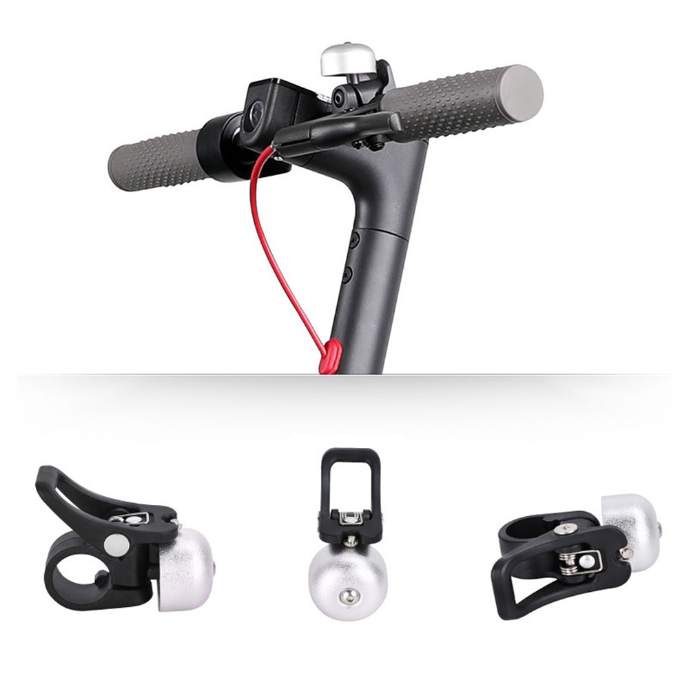 Uniqkart for Xiaomi M365 Electric Scooter Bike Aluminum Alloy Bell Bicycle Handlebar Warning Horn Sound Alarm