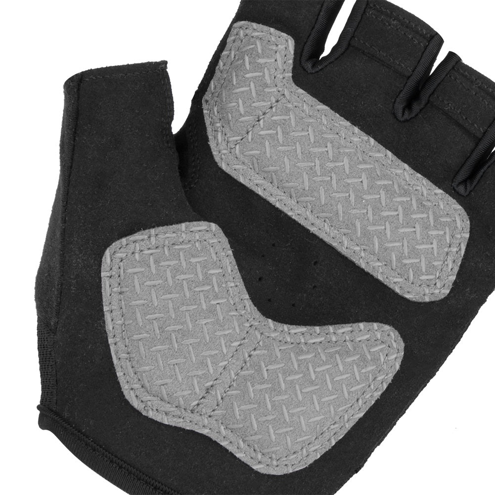 S056 1Pair Half Finger Bicycle Gloves Wear-resistant Anti-slip Gloves Breathable Hands Protective Gear for Cycling Riding - Black / M