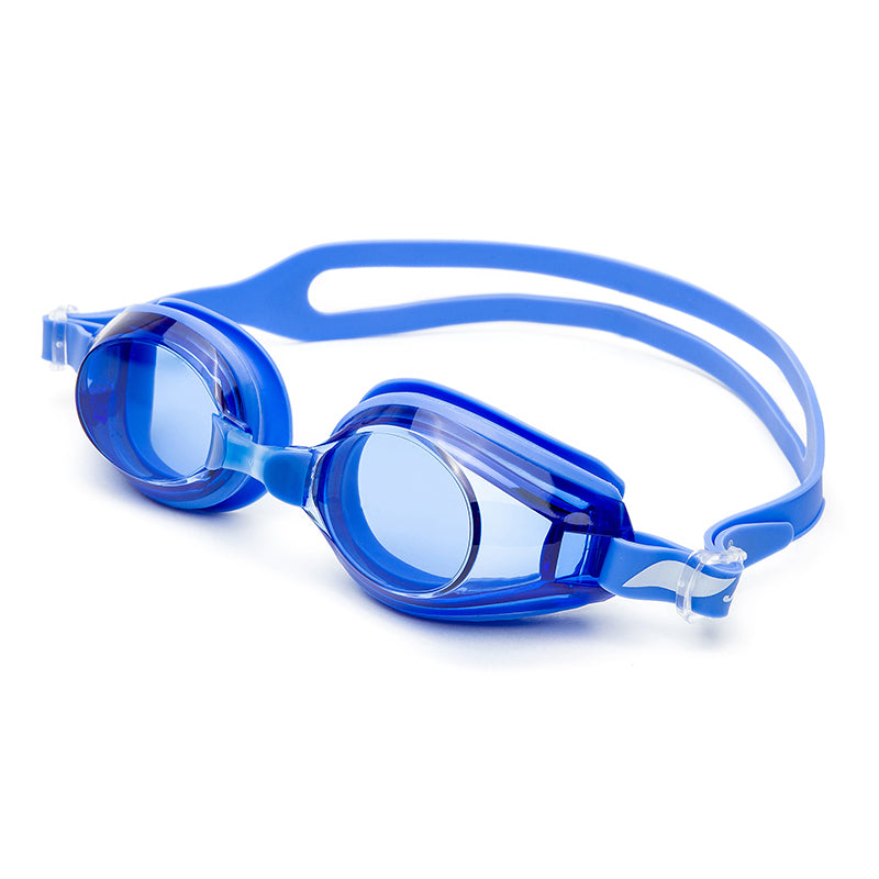 Jiejia AM100 Swimming Goggles HD Waterproof Glasses Anti-Fog Anti-UV Eyeglasses - Blue