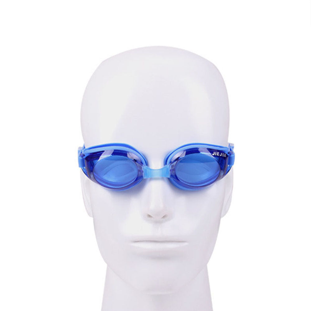 Jiejia J2659 Swimming Goggles HD Clear Anti-Fog No Leaking Glasses for Men Women - Pink