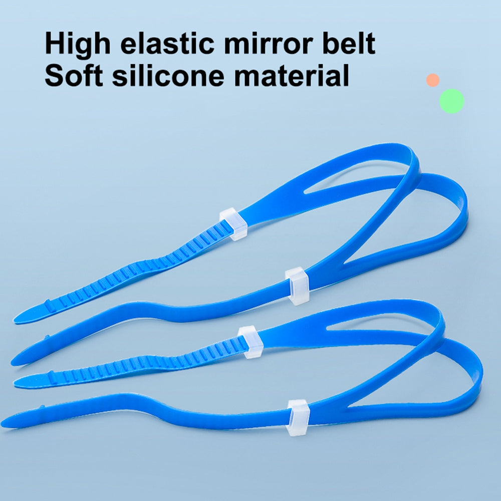 Jiejia J2670 Kids HD Swimming Goggles Waterproof Glasses Children Anti-Fog Anti-UV Eyeglasses - Blue