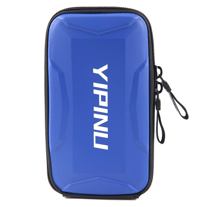 Uniqkart 5 inch Phone Holder Running Armband Waterproof Phone Sleeve Gym Bag Sports Arm Band - Blue