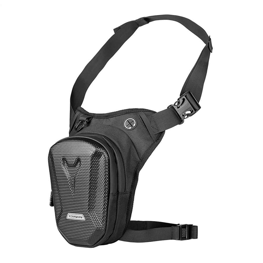 Hard Shell Waterproof Motorcycle Riding Cycling Leg Bag Phone Tools Storage Messenger Bag