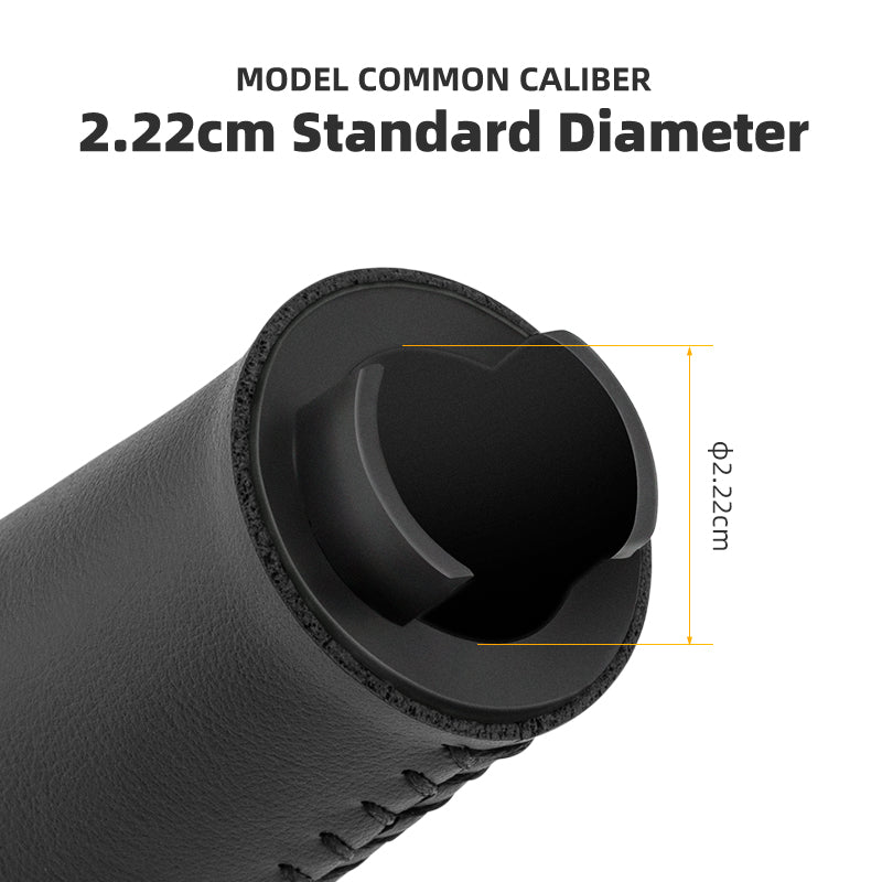 Rockbros 40720001001 1 Pair MTB Bike Bicycle Cycling Shock Absorption Anti-slip Handlebar Grips - Black