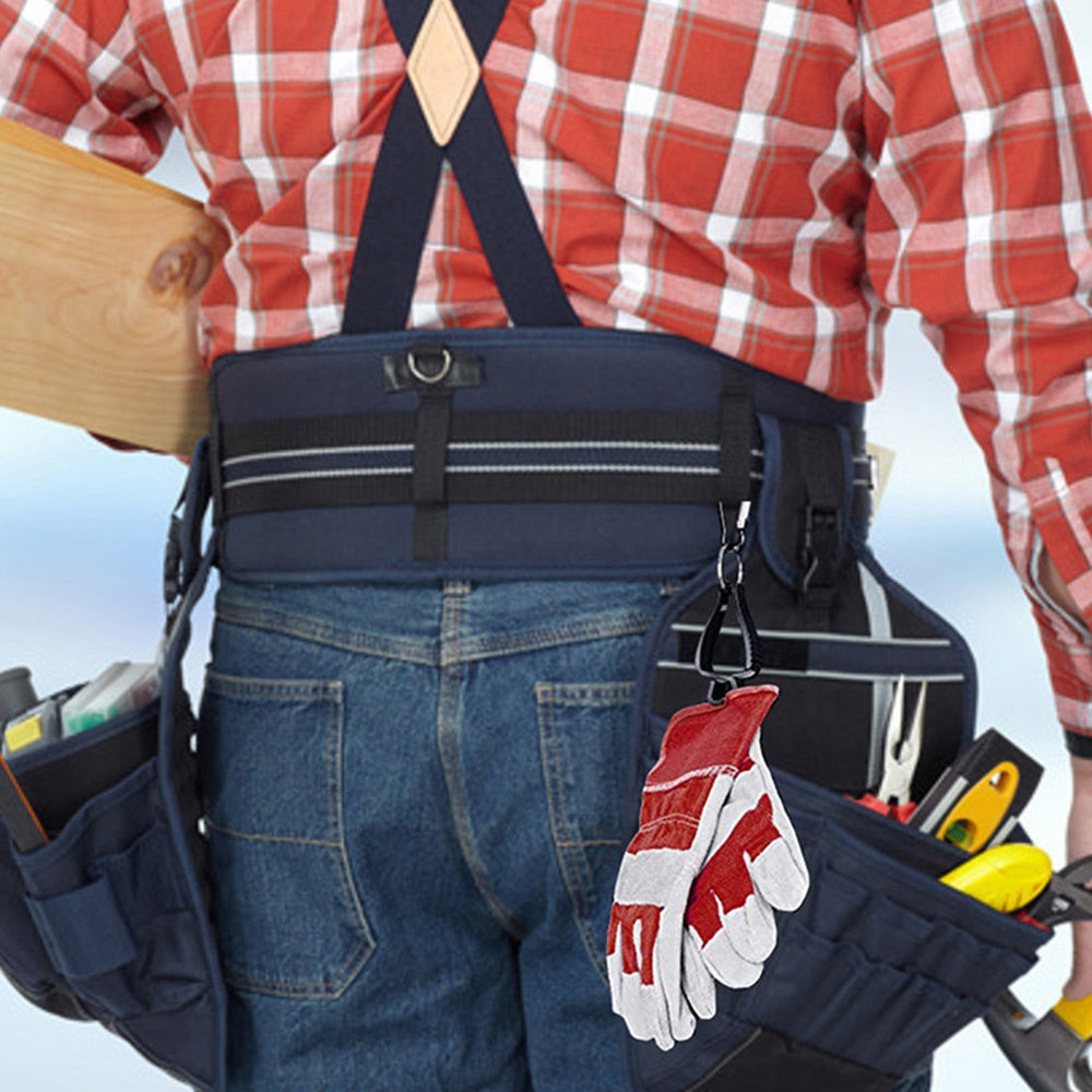 Uniqkart STJ-001-BK Safety Work Glove Clips Outdoor Work Belt Clip for Glasses Hats Helmets Towel Tool