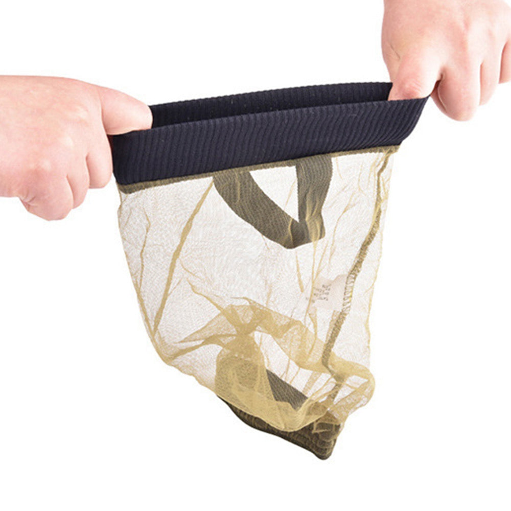 Uniqkart FWKTT-001 1 Pair Outdoor Anti-mosquito Mesh Foot Covers Mountain Climbing Camping Netting - Green