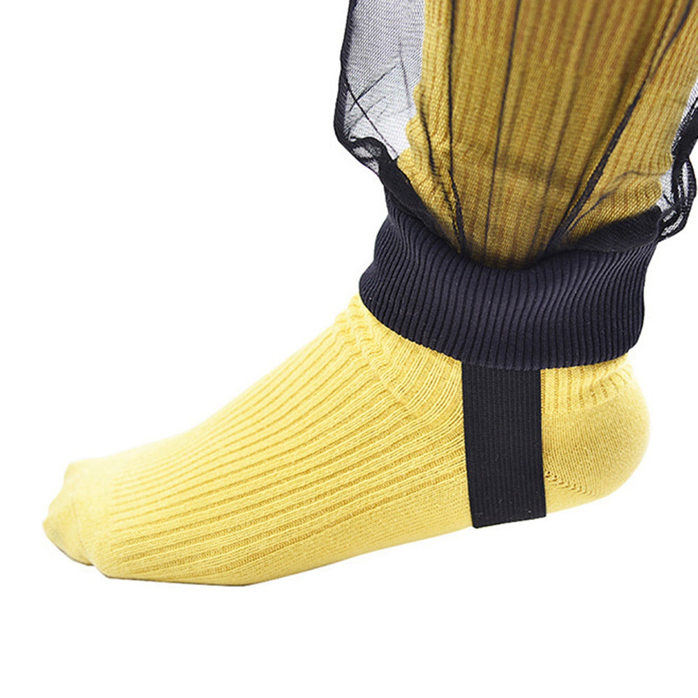 Uniqkart FWKTT-001 1 Pair Outdoor Anti-mosquito Mesh Foot Covers Mountain Climbing Camping Netting - Green