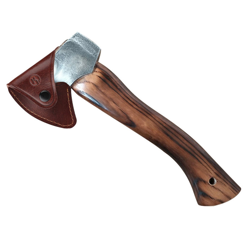 Uniqkart Hunting Ax Cover Leather Tactical Camping Ax Sheath Outdoor Protection Case Bag EDC Tools Ax Blade Holster