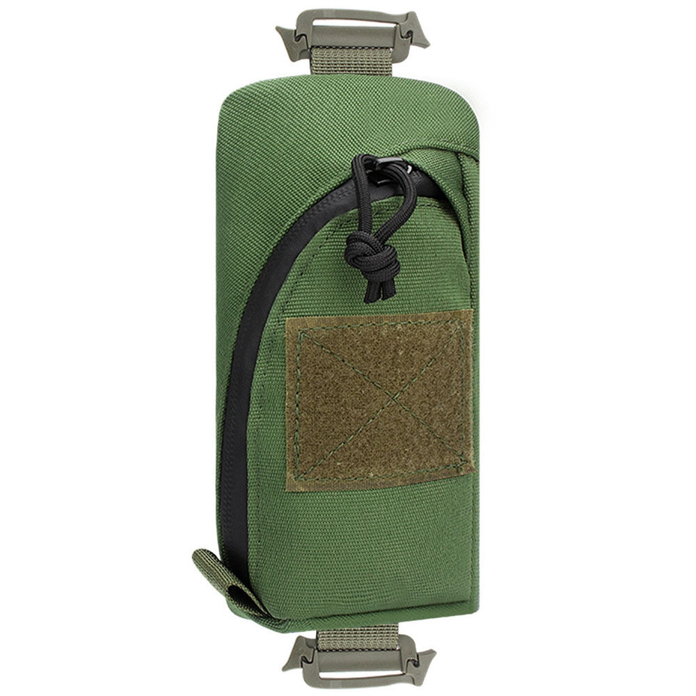 Uniqkart H244 Shoulder Strap Tactical Pouch Military Tool Bag Outdoor Accessory Bag Phone Pack for Hunting Camping Hiking - Green