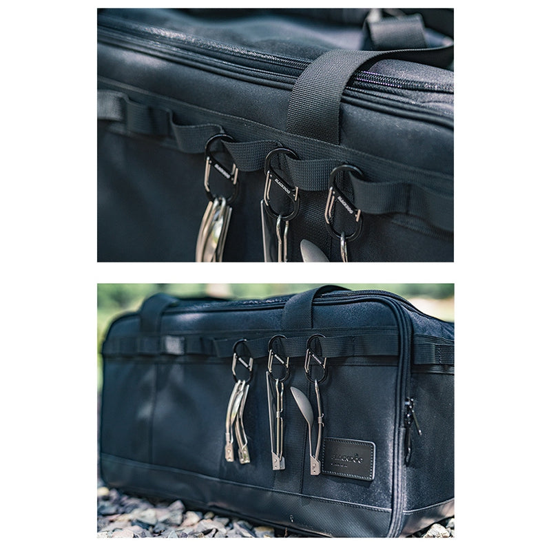 Blackdog BD-ZPPJ003 4Pcs S-Biner Aluminum Alloy Carabiner Slide Lock Multifunction Hanging Hook