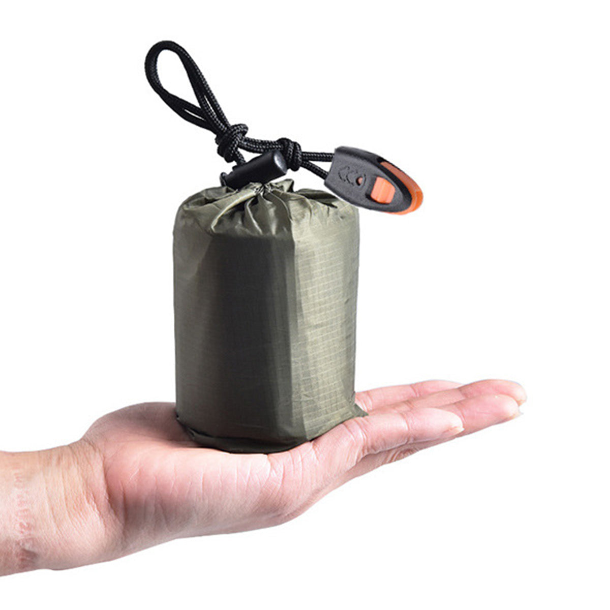 Uniqkart First Aid Emergency Sleeping Bag Keep Warm Portable Survival Gear for Outdoor Camping Hiking