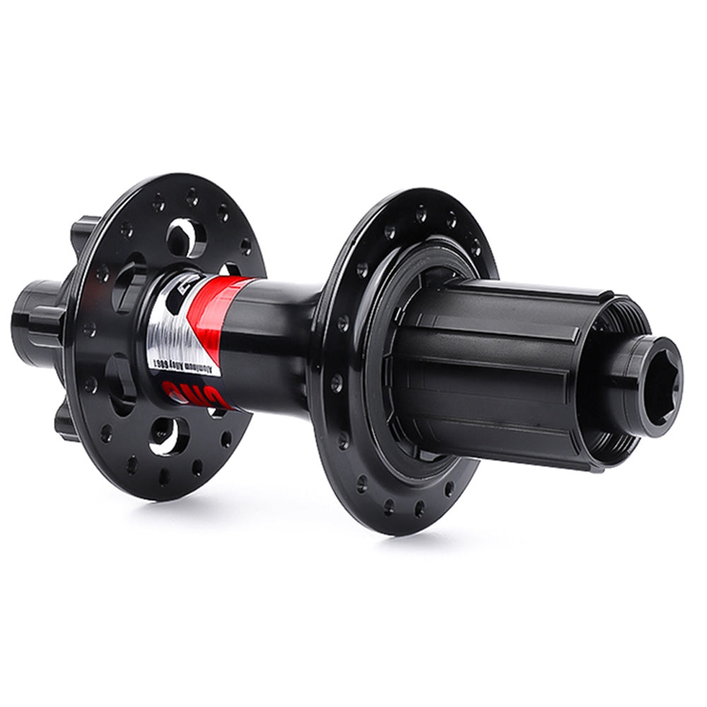 GUB 148-110 32-Hole Bicycle Bearing Hub Aluminum Alloy Ultra-Light Disc Brake Thru-Axle Front & Rear Hub Set for Bike MTB