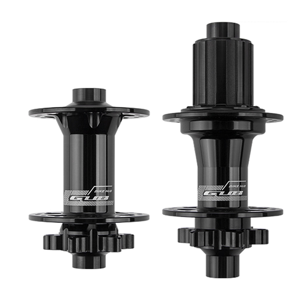 GUB 1281 MTB Aluminum Alloy 32-Hole Axle Hub Set Ultra-light Disc Brake Thru-Axle Front & Rear Hub for Outdoor Cycling Gear