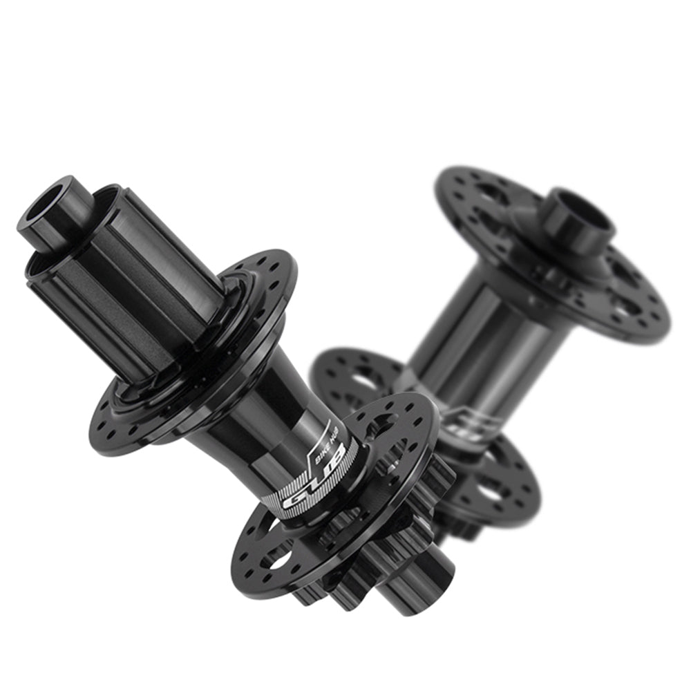 GUB 1281 MTB Aluminum Alloy 32-Hole Axle Hub Set Ultra-light Disc Brake Thru-Axle Front & Rear Hub for Outdoor Cycling Gear