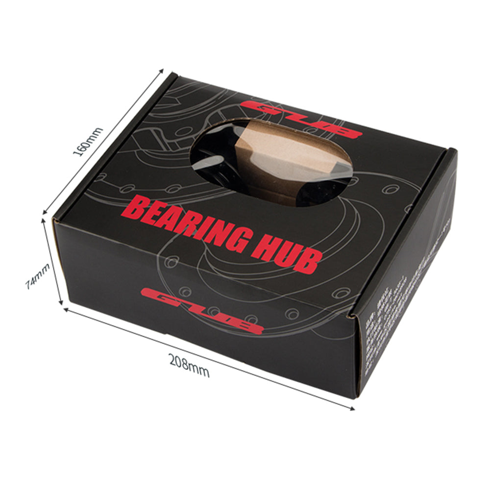 GUB 1281 MTB Aluminum Alloy 32-Hole Axle Hub Set Ultra-light Disc Brake Thru-Axle Front & Rear Hub for Outdoor Cycling Gear