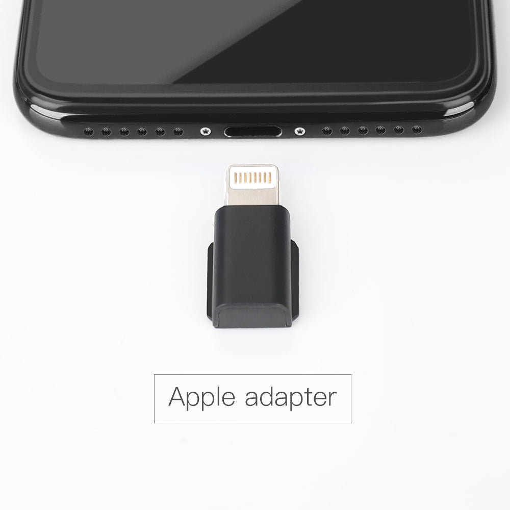 3-in-1 RCSTQ Smartphone Adapter Lightning 8Pin + Type-C + Micro USB Connectors for DJI Osmo Pocket