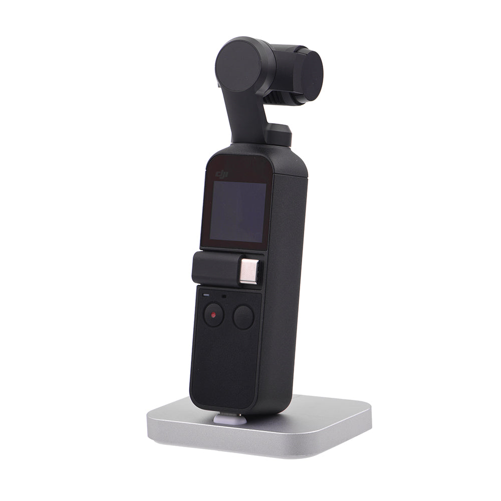 Charging Base Tabletop Charger Holder for DJI OSMO Pocket - White