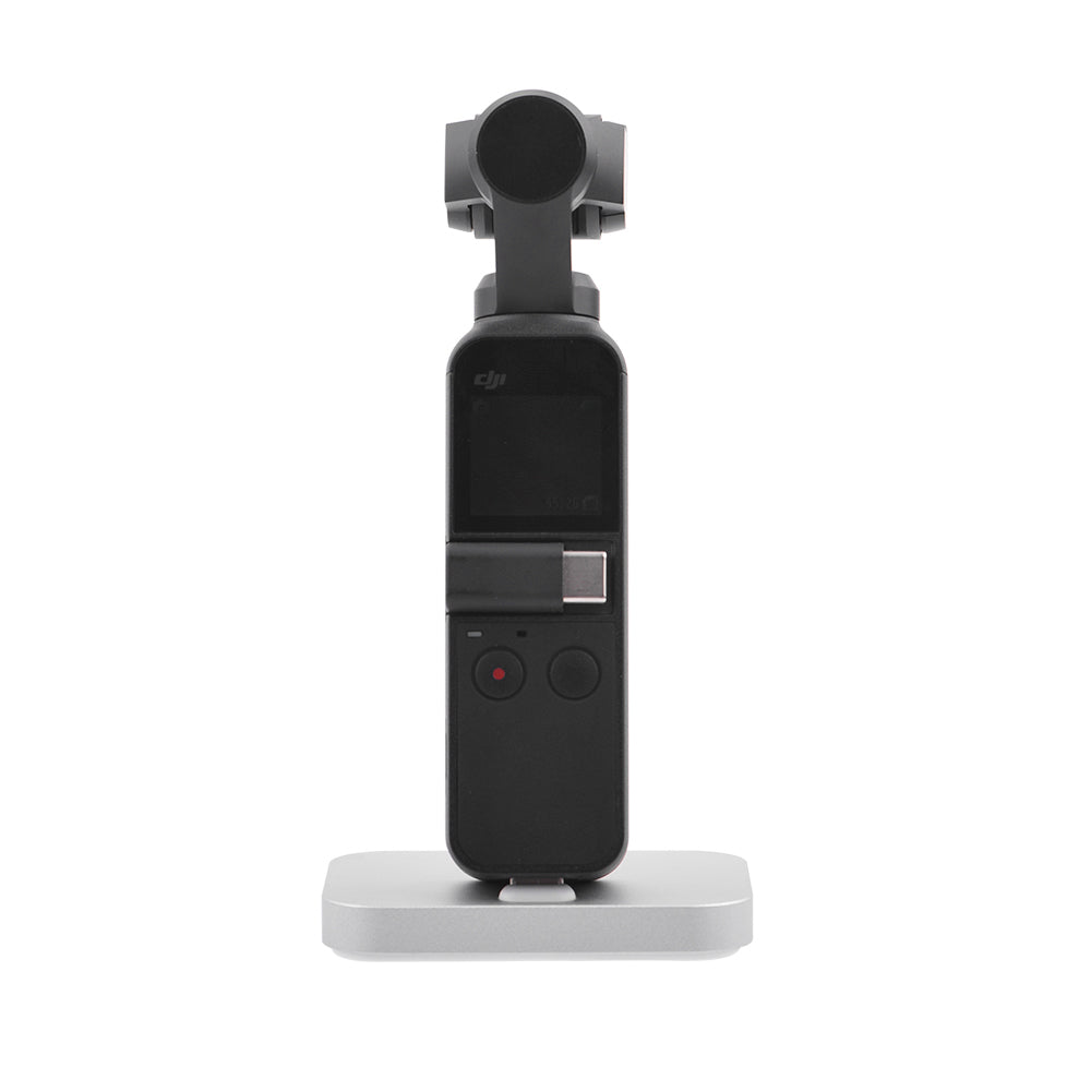Charging Base Tabletop Charger Holder for DJI OSMO Pocket - White