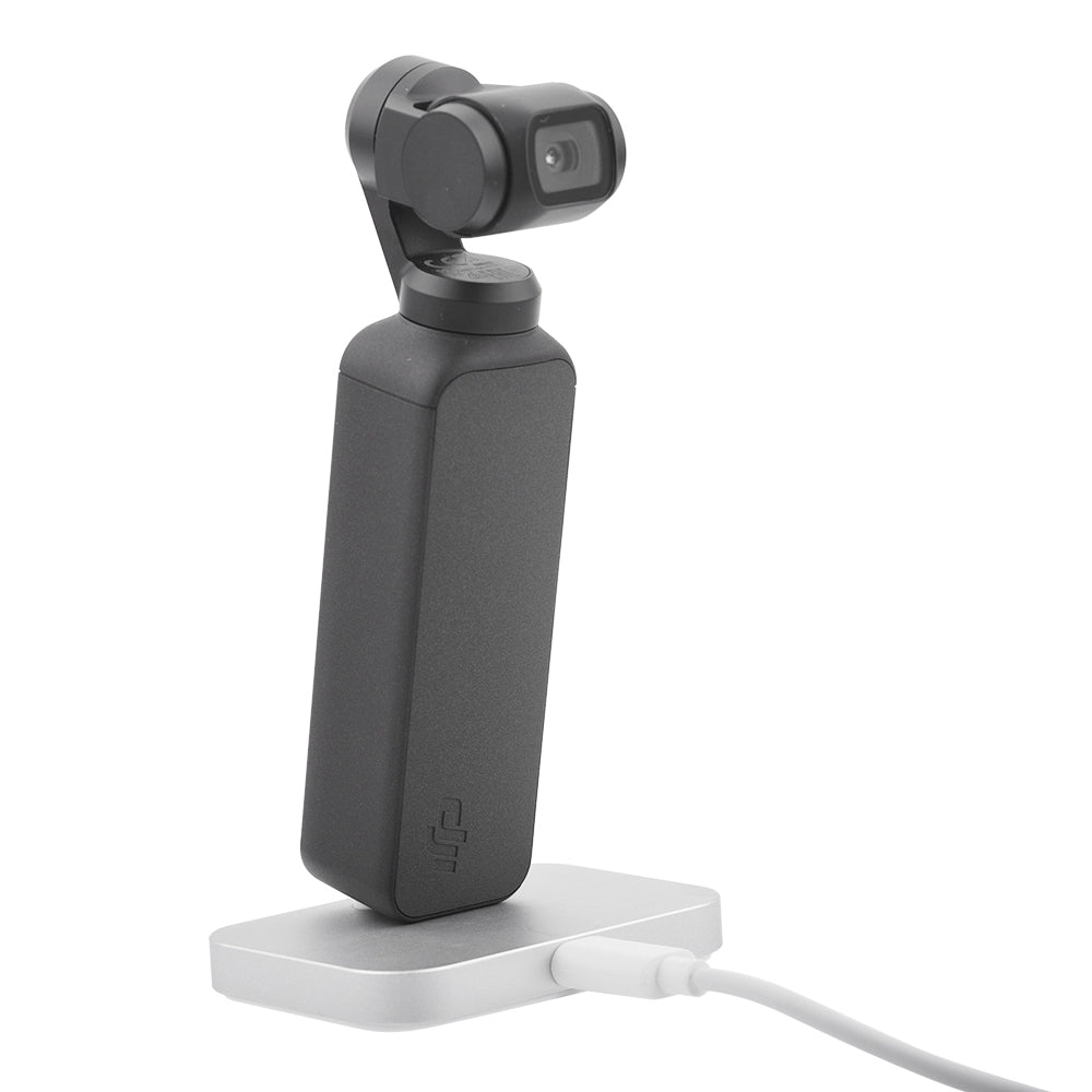 Charging Base Tabletop Charger Holder for DJI OSMO Pocket - White