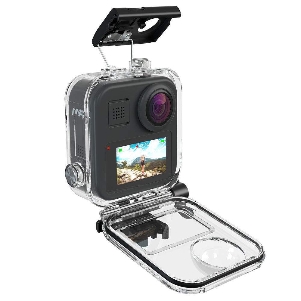 SHEINGKA IP68 Waterproof 20m Underwater Protective Housing Case for GoPro Max