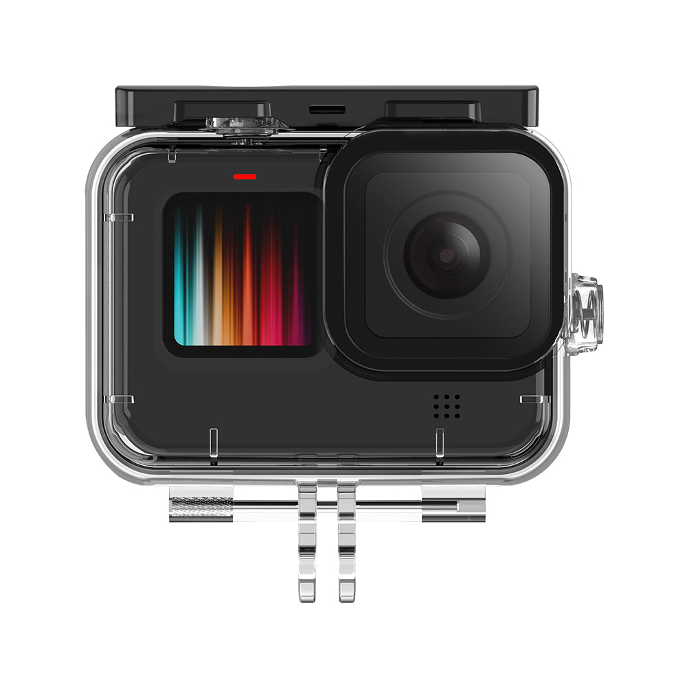 Uniqkart 45M Waterproof Housing Case for GoPro Hero 9 / 10 / 11 Black Diving Protective Underwater Cover
